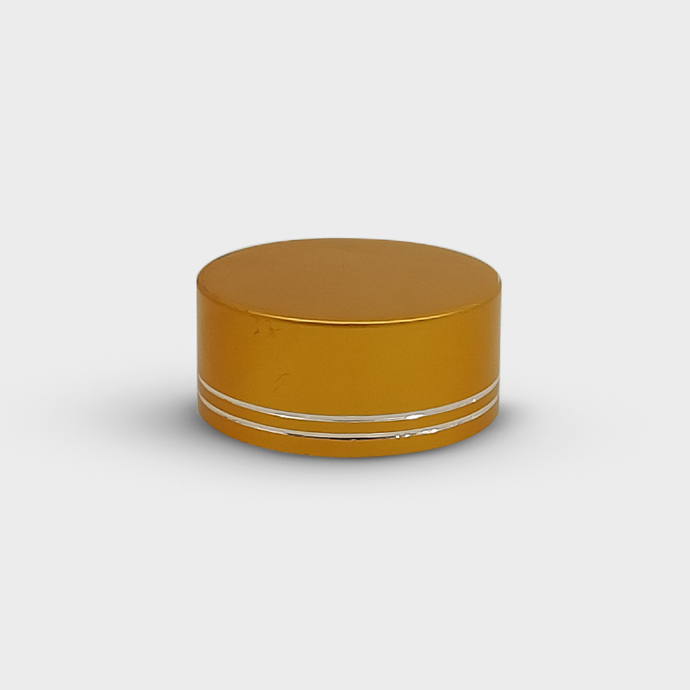 Aluminium Screw Cap (Golden)